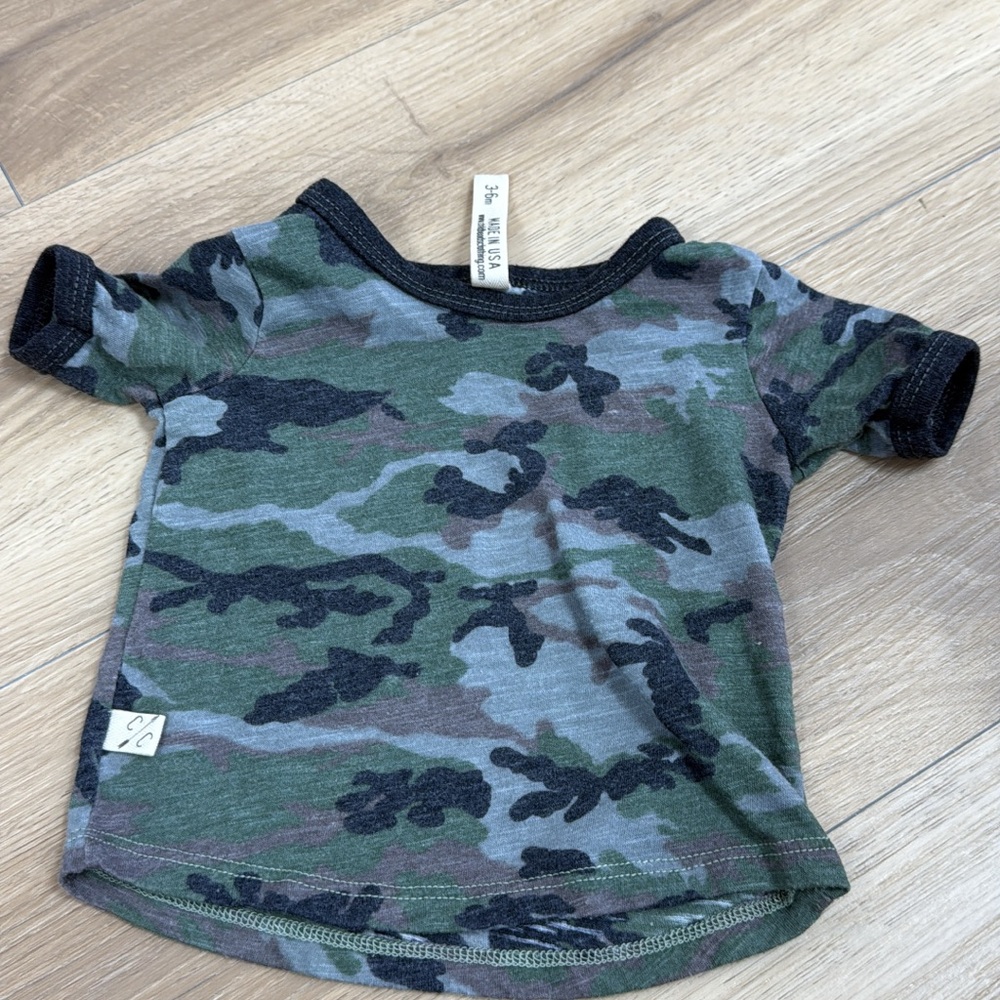 Kids Camouflage Short Sleeve Tee